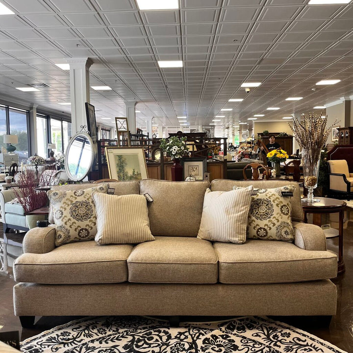 (BRAND NEW) 3 Cushion Sofa w/ Performance Fabric