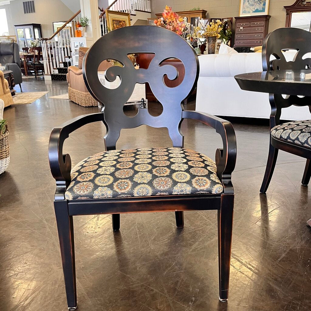 Orig Price $4000 - Metal Dining Table w/ 5 Chairs