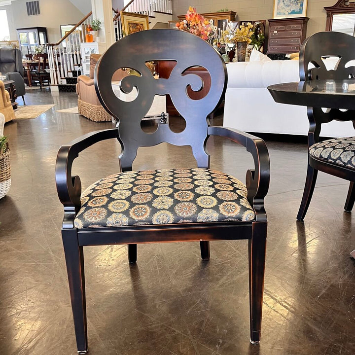 Orig Price $4000 - Metal Dining Table w/ 5 Chairs