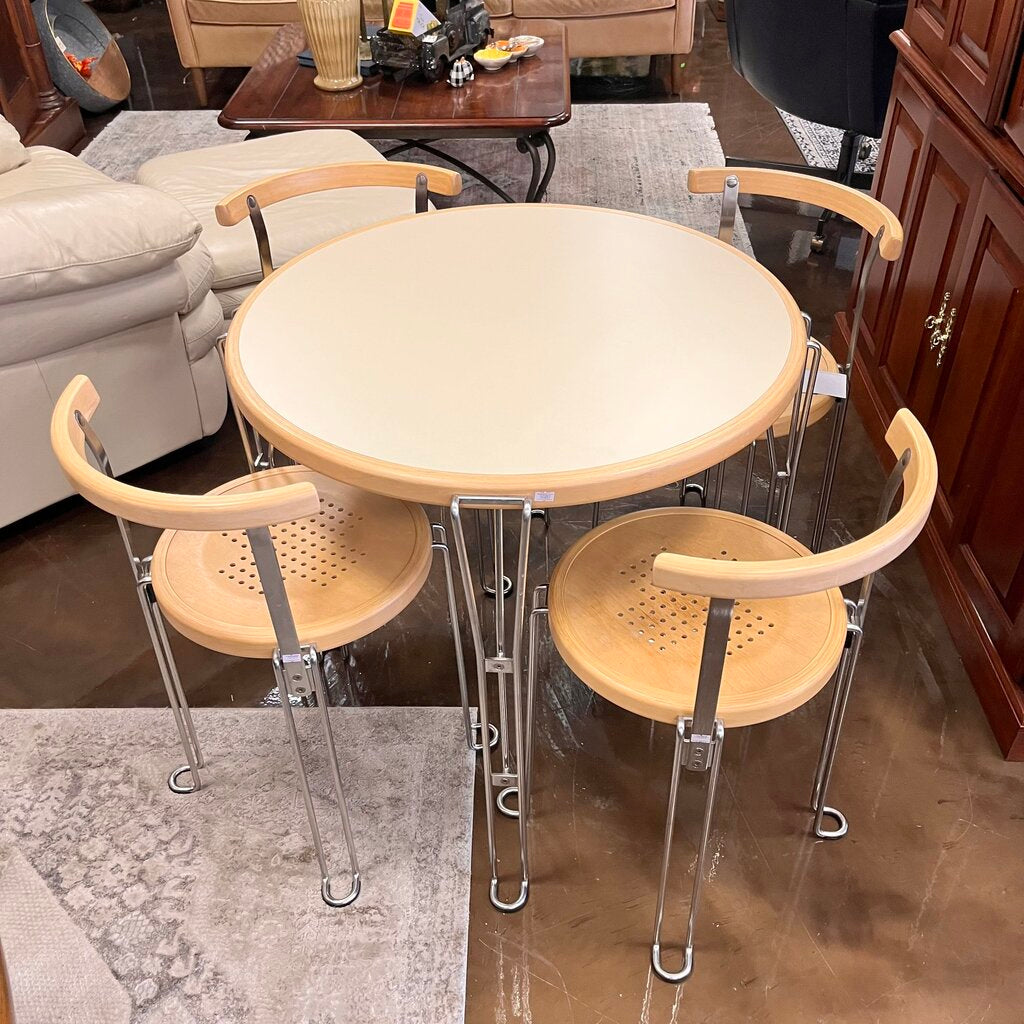 Orig Price $4000 - Dining Table w/ 4 Chairs