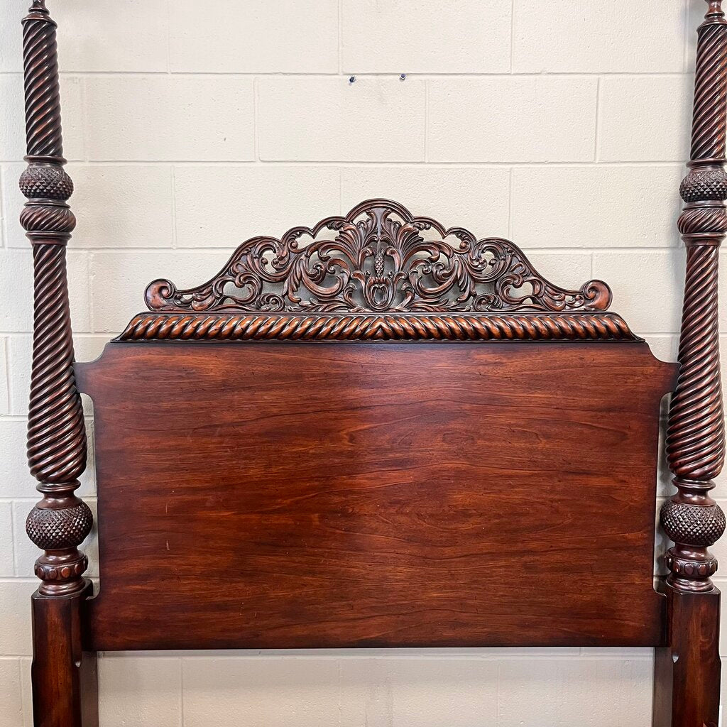 Orig Price $1460 - Queen Four Poster Bed