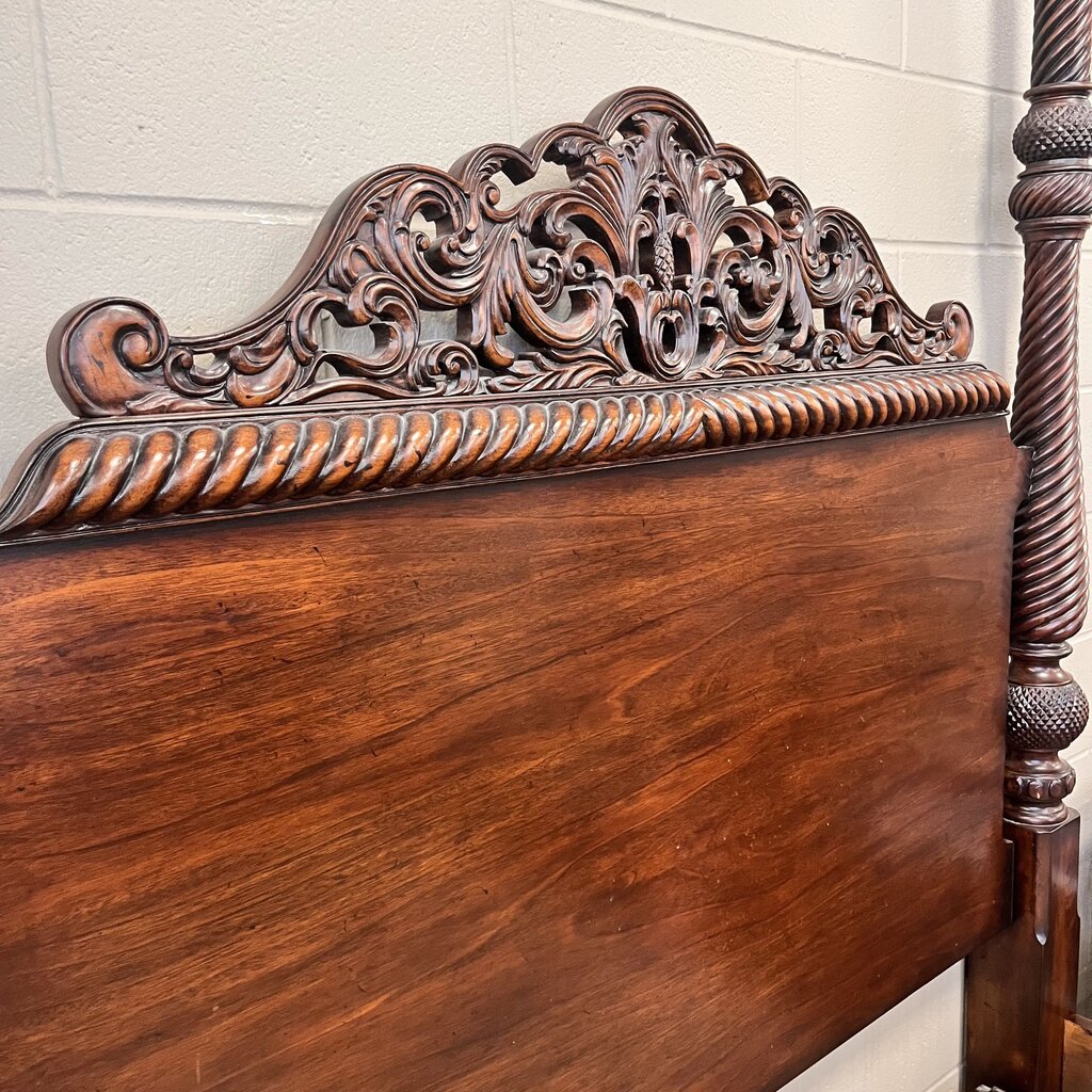 Orig Price $1460 - Queen Four Poster Bed