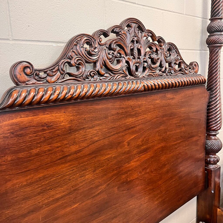Orig Price $1460 - Queen Four Poster Bed