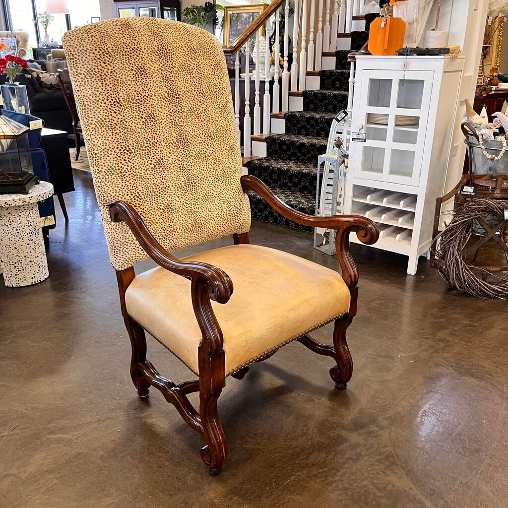 Orig Price $2350 - Leopard Print Armchair