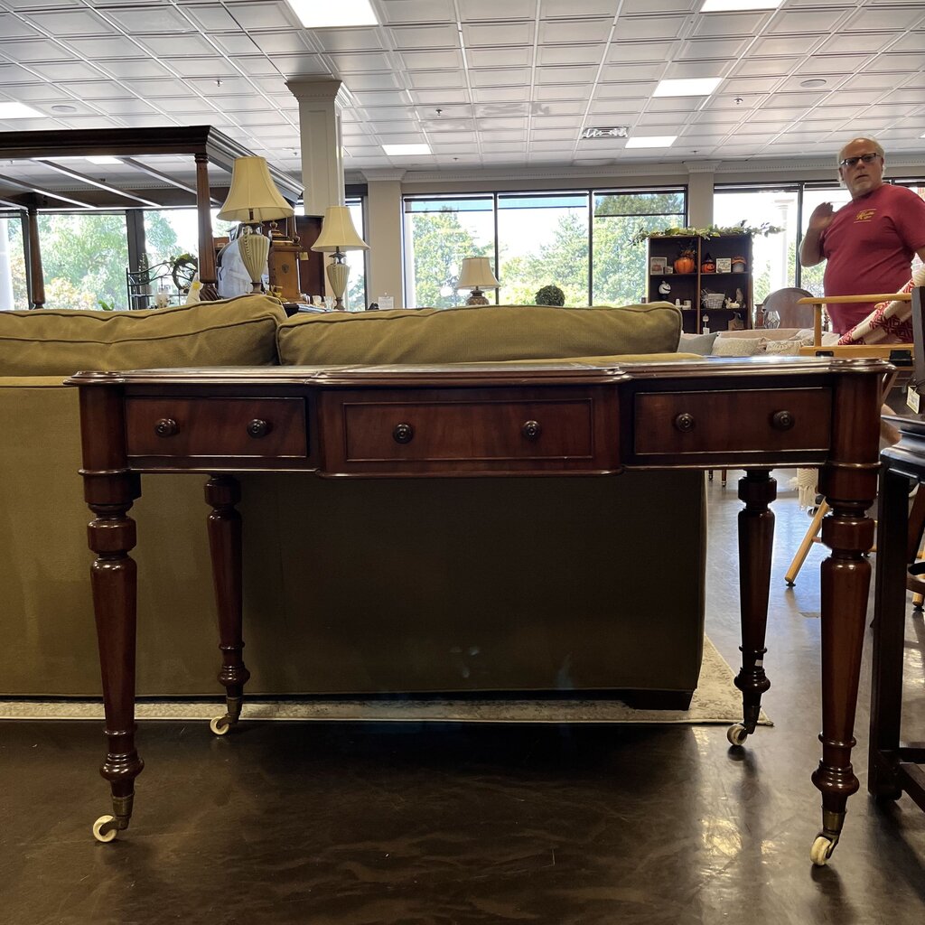 Orig Price $2400 - Antique Desk w/ Casters