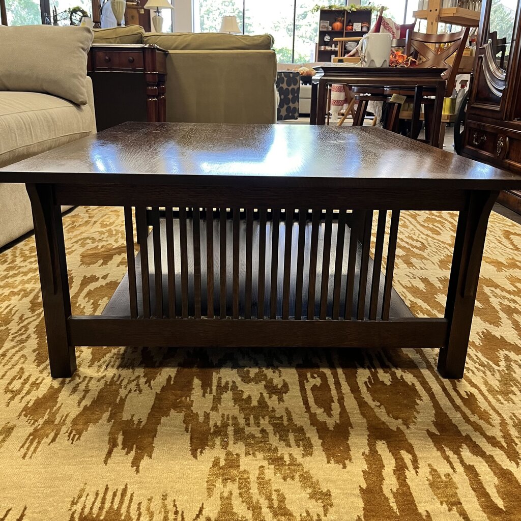 Orig Price $3155 - Mission Style Cocktail Table
