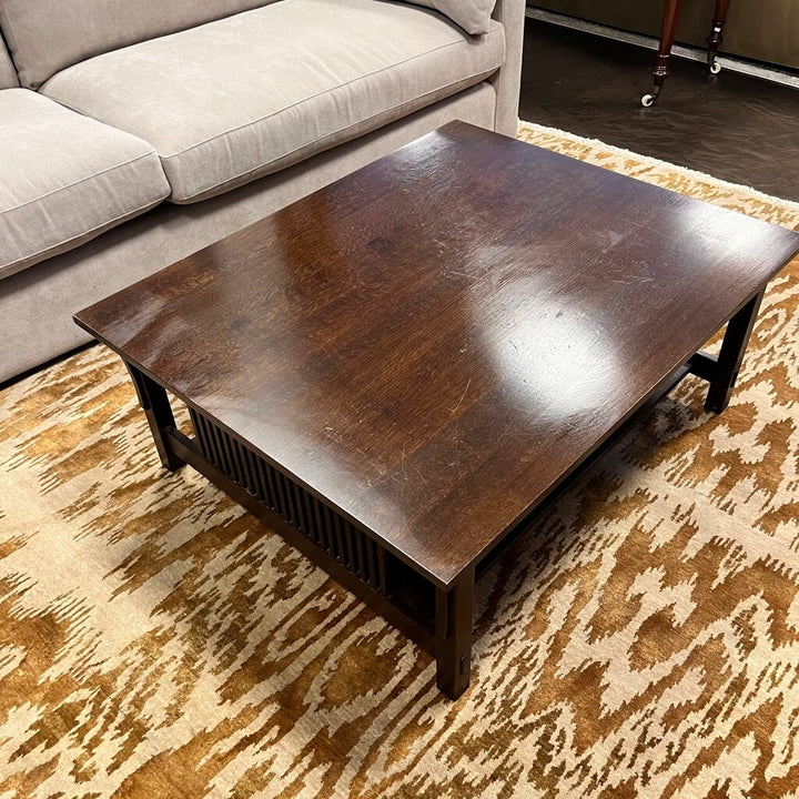 Orig Price $3155 - Mission Style Cocktail Table