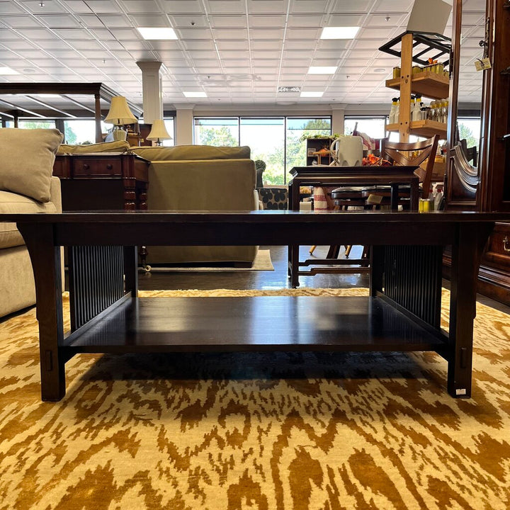 Orig Price $3155 - Mission Style Cocktail Table