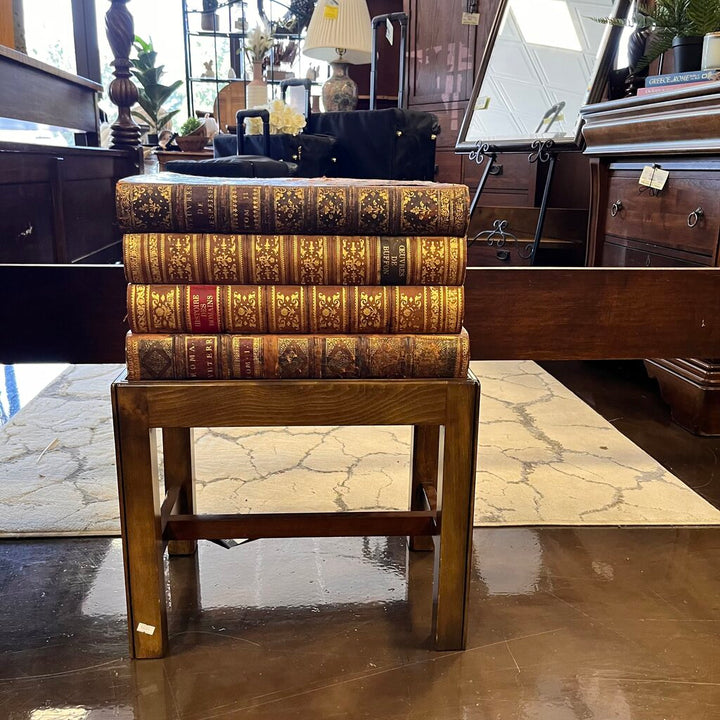 Orig Price $1600 - Book Box w/ Decanter & 6 Glasses