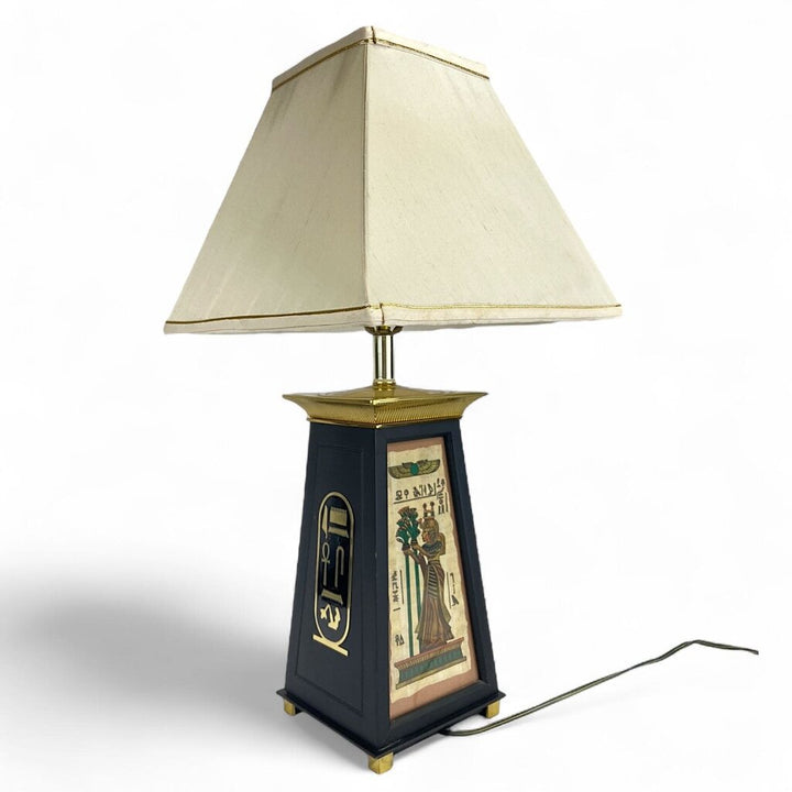 Royal Egyptian Papyrus Table Lamp