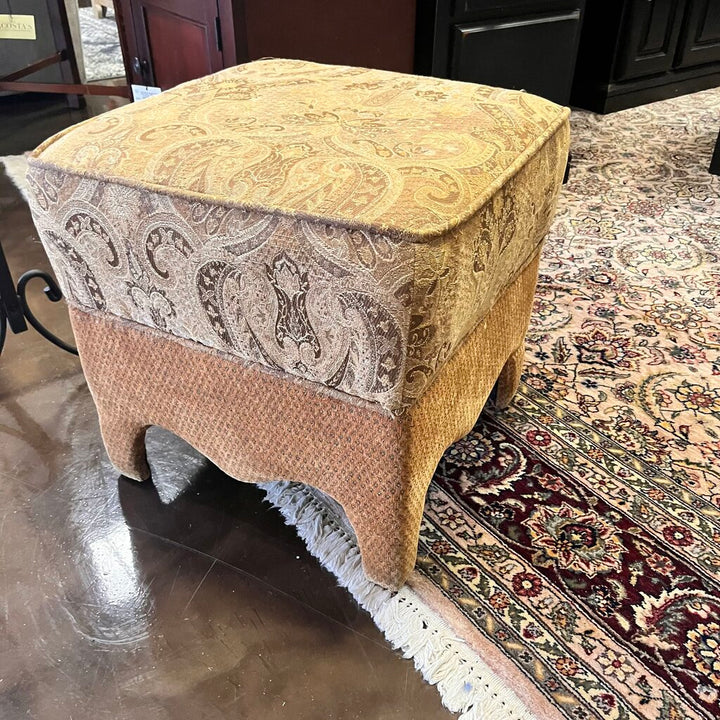 Paisley Footstool