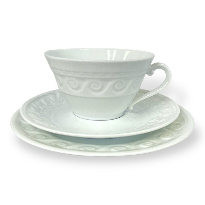 Louvre Pattern China Set for 5 with Extras