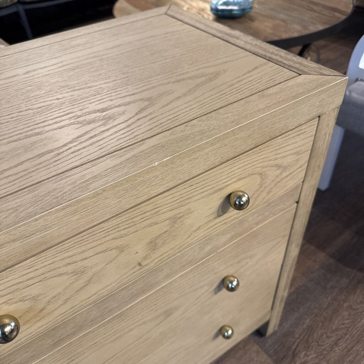 Orig Price $699 - Nora 3 Drawer Nightstand