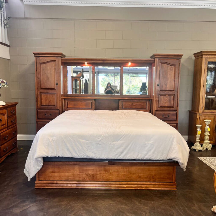 Orig price $4398 - King Bed w/ Storage