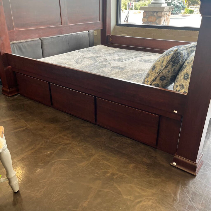 Orig Price $7400 - King Bed w/ Storage