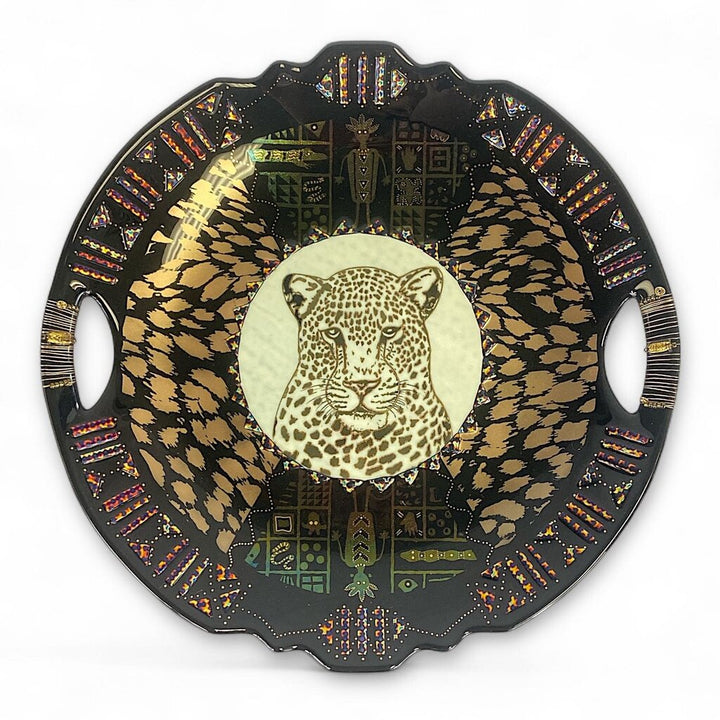 Cheetah Centerpiece Bowl
