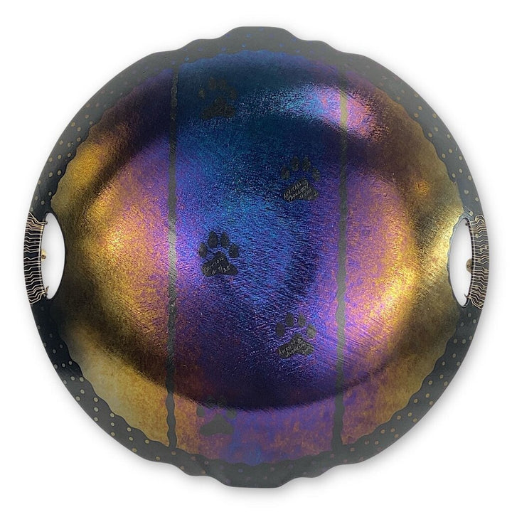 Cheetah Family Centerpiece Bowl