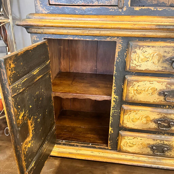 Orig Price $7500 - Painted Storage Cabinet