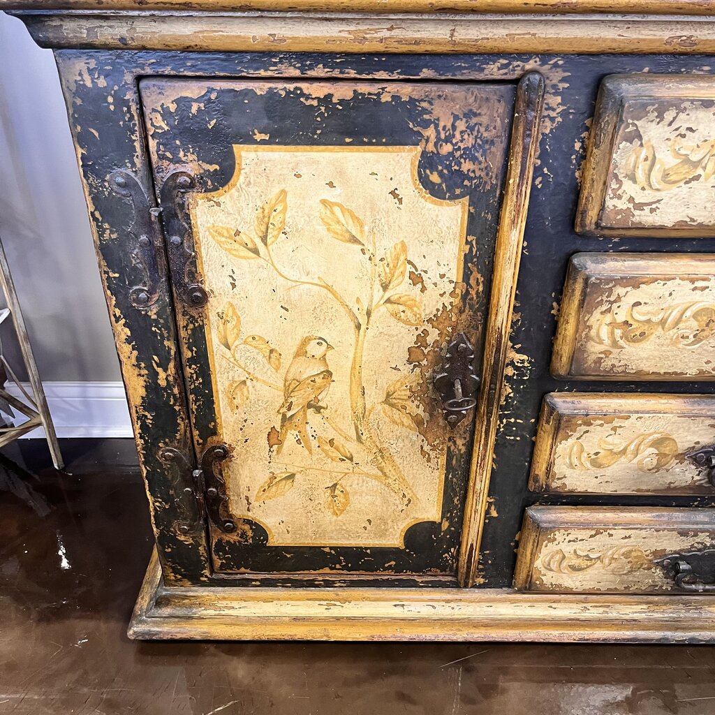 Orig Price $7500 - Painted Storage Cabinet
