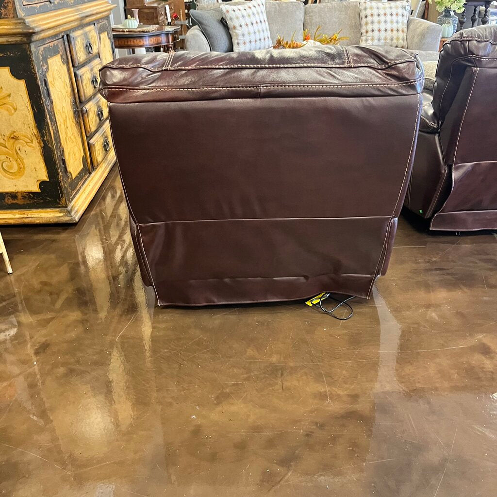Orig Price $1600 - Power Reclining Leather Chair