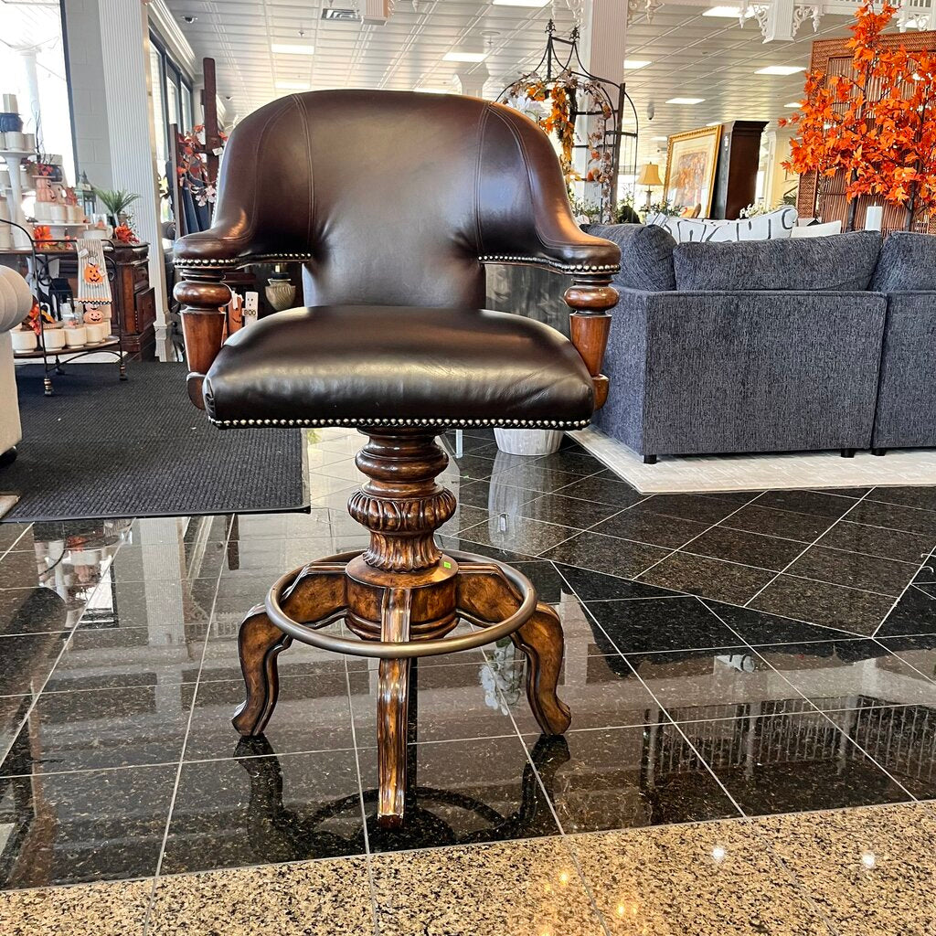 Orig Price $1300 - Leather Barstool