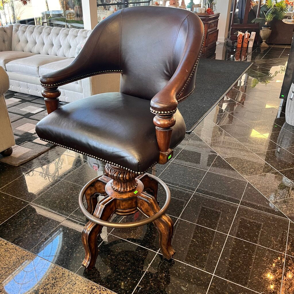 Orig Price $1300 - Leather Barstool