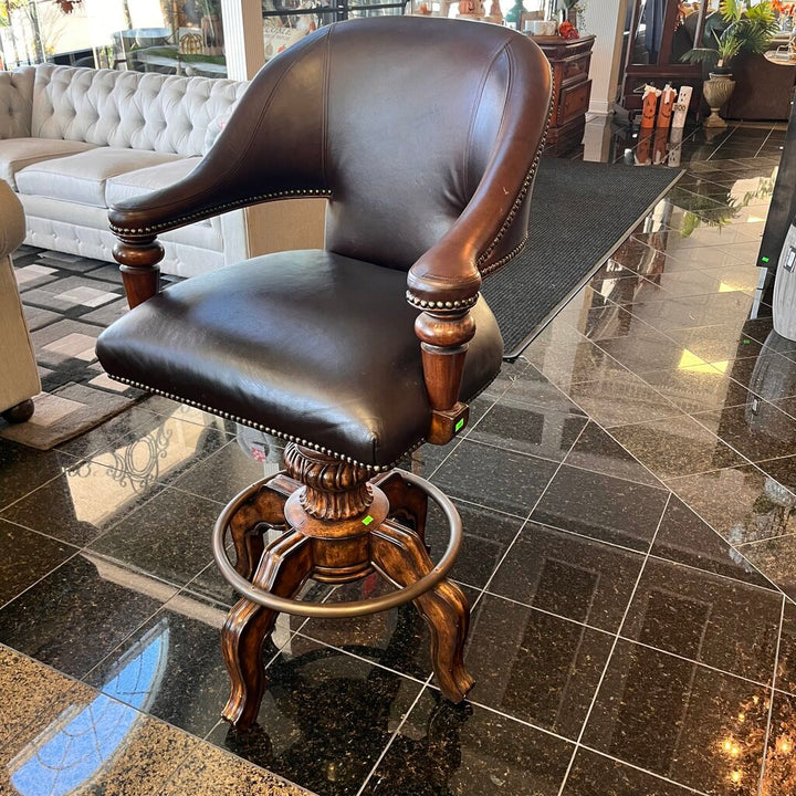 Orig Price $1300 - Leather Barstool