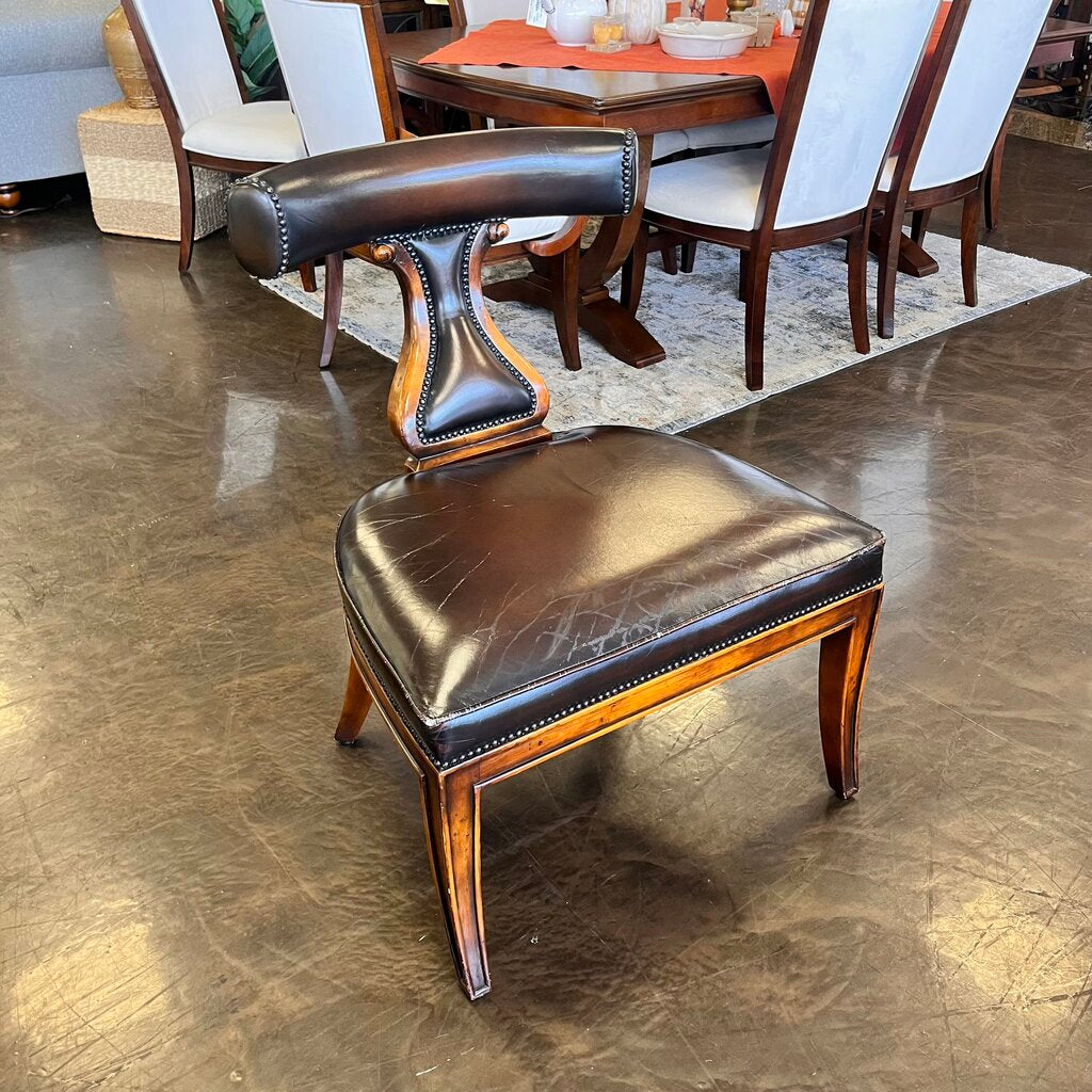 Orig Price $900 - Leather Dining Chair
