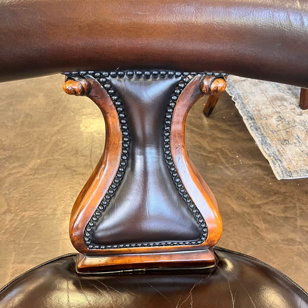 Orig Price $900 - Leather Dining Chair