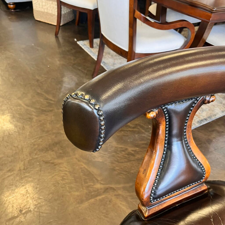 Orig Price $900 - Leather Dining Chair