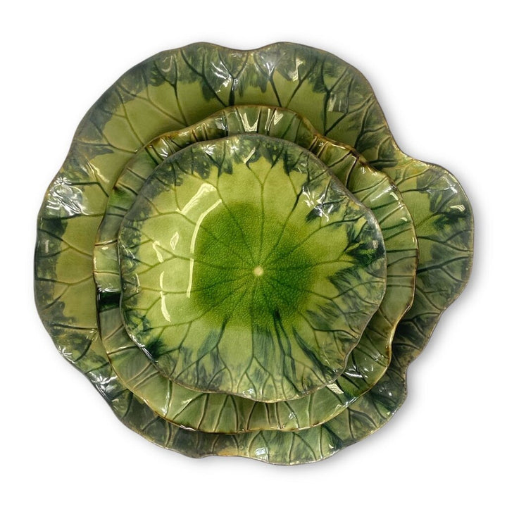 Set of 3 Lily Pad Plates