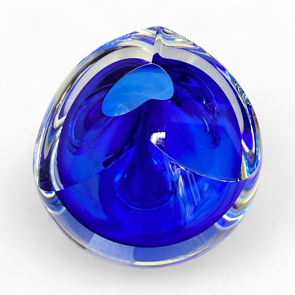Glass Sculpture Pen Holder