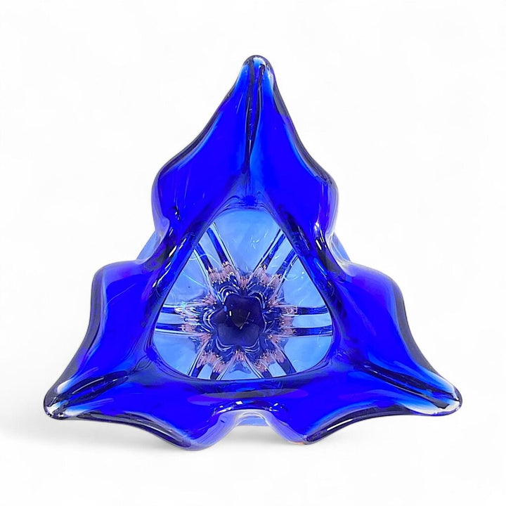 Large Art Glass Flower Vase