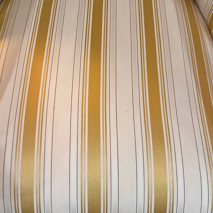 Striped Accent Chair