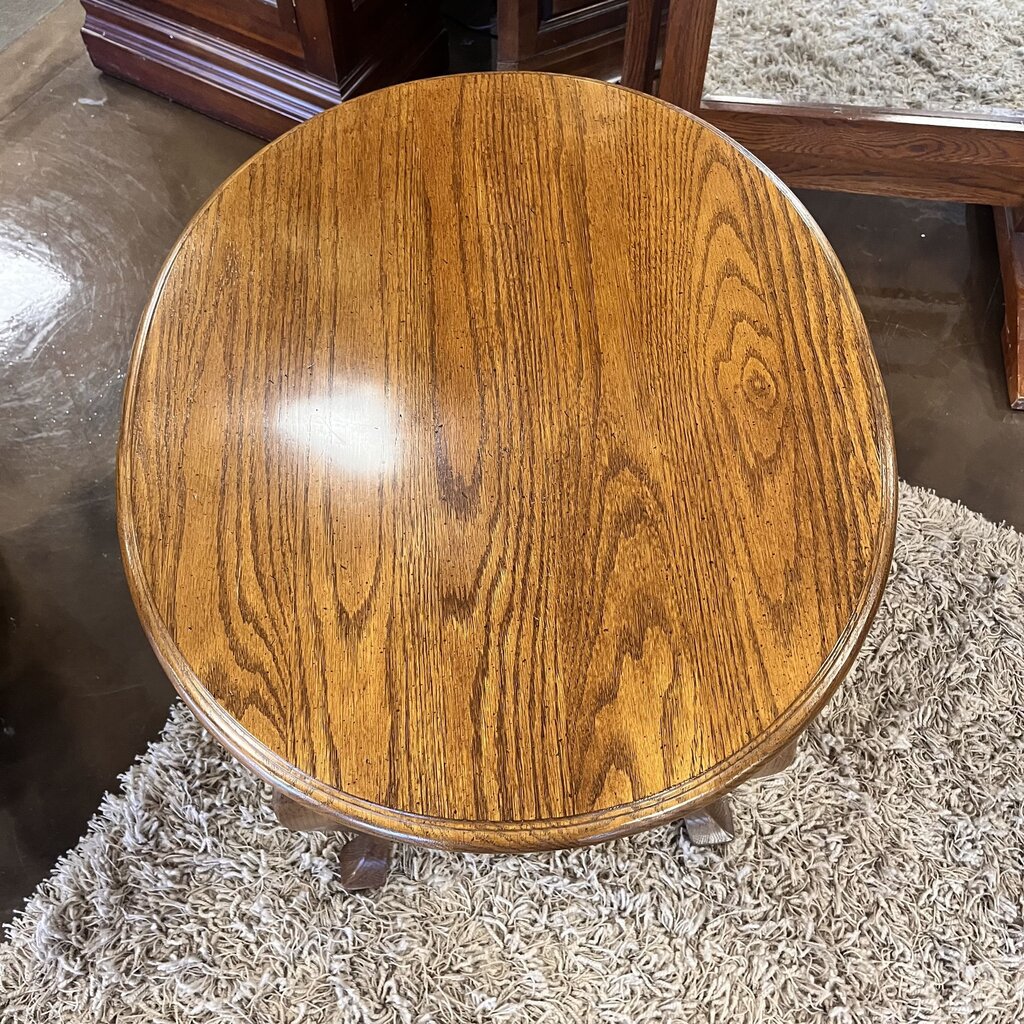 Orig Price $300 - Oval End Table