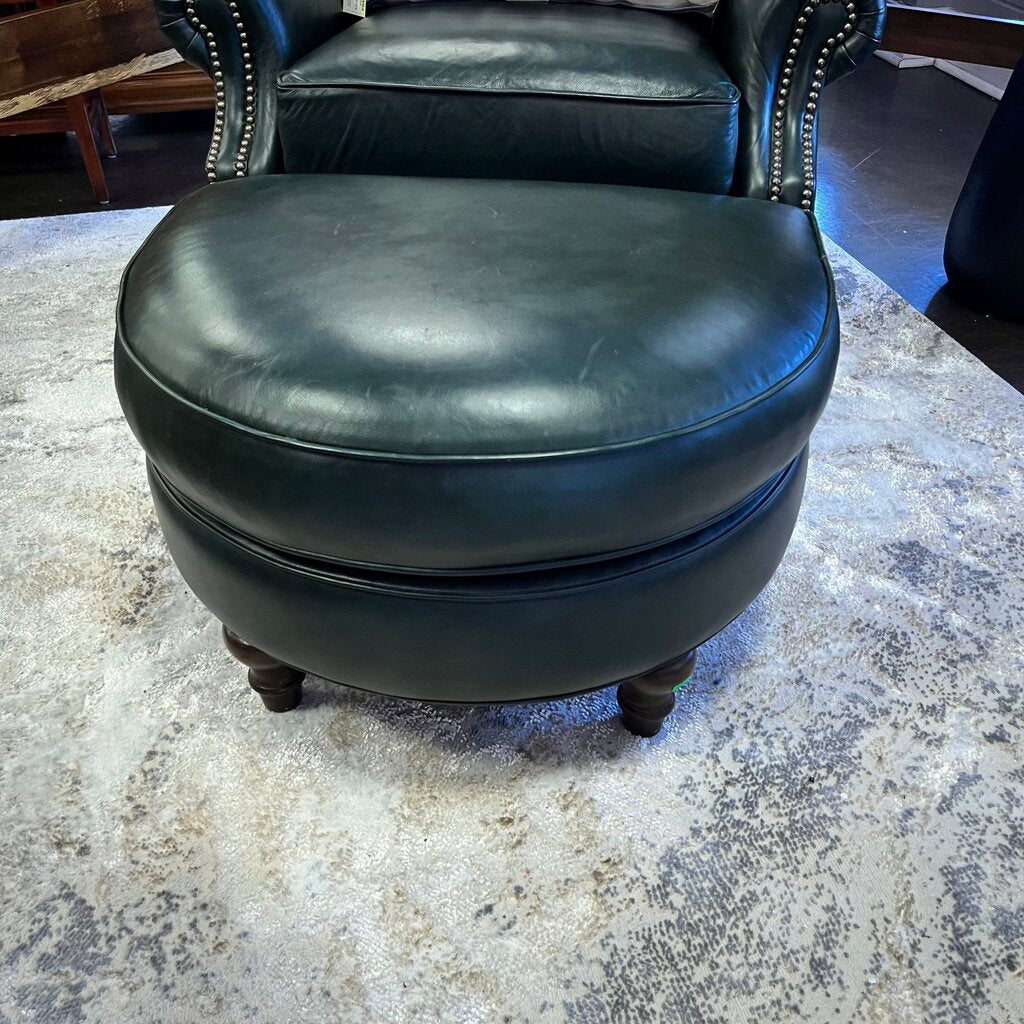 Orig Price $3200 - Manual Recliner w/ Ottoman