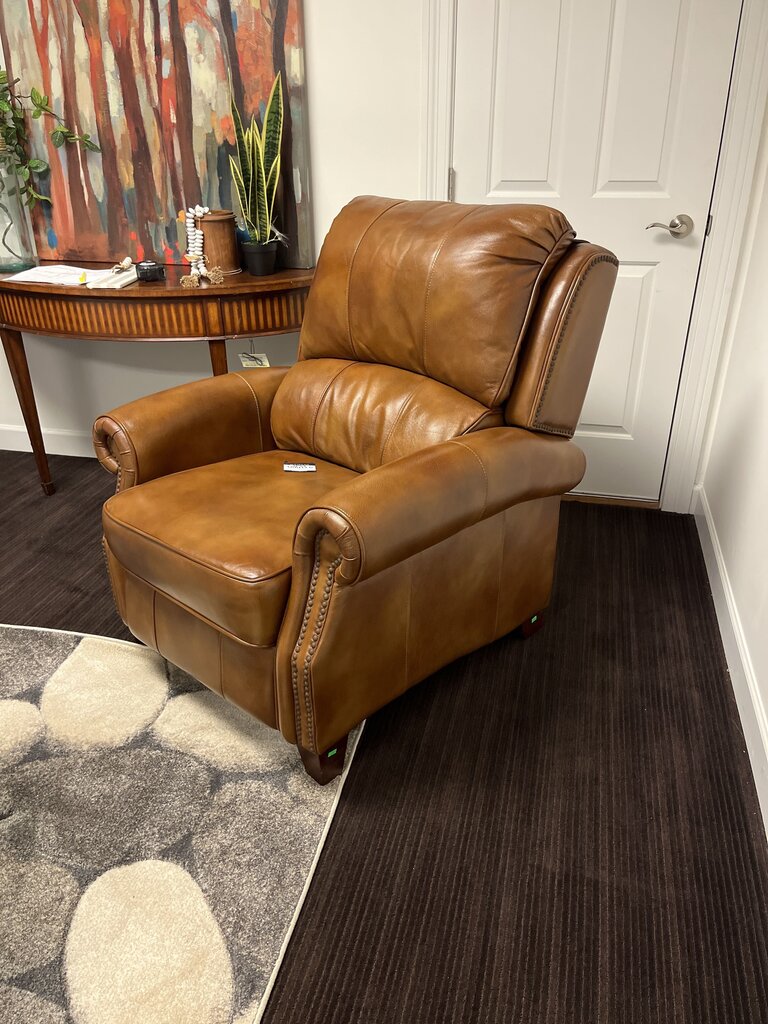 Orig Price $2100 - Leather Manual Recliner