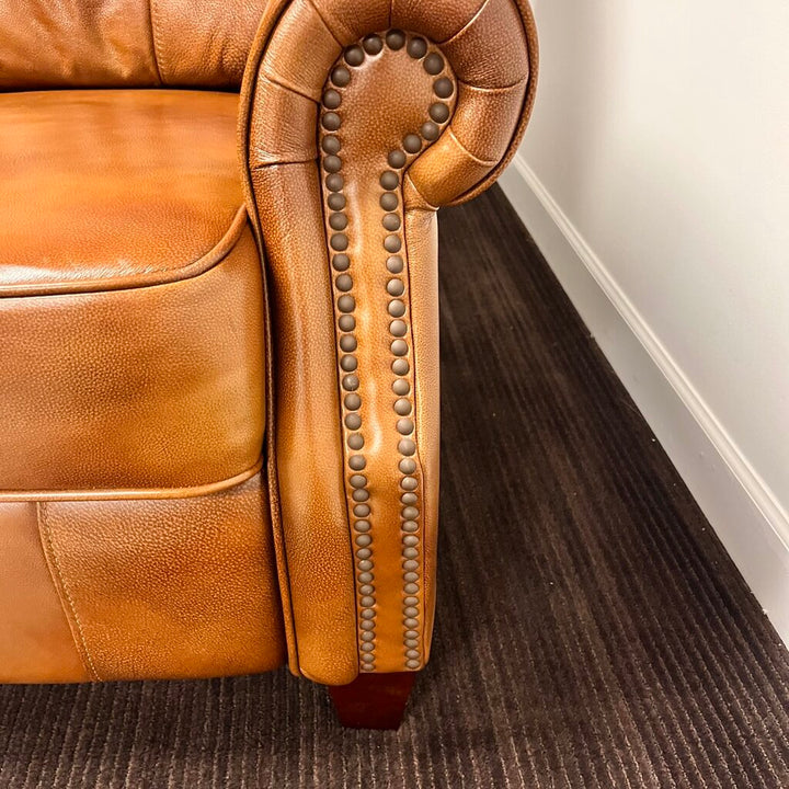 Orig Price $2100 - Leather Manual Recliner