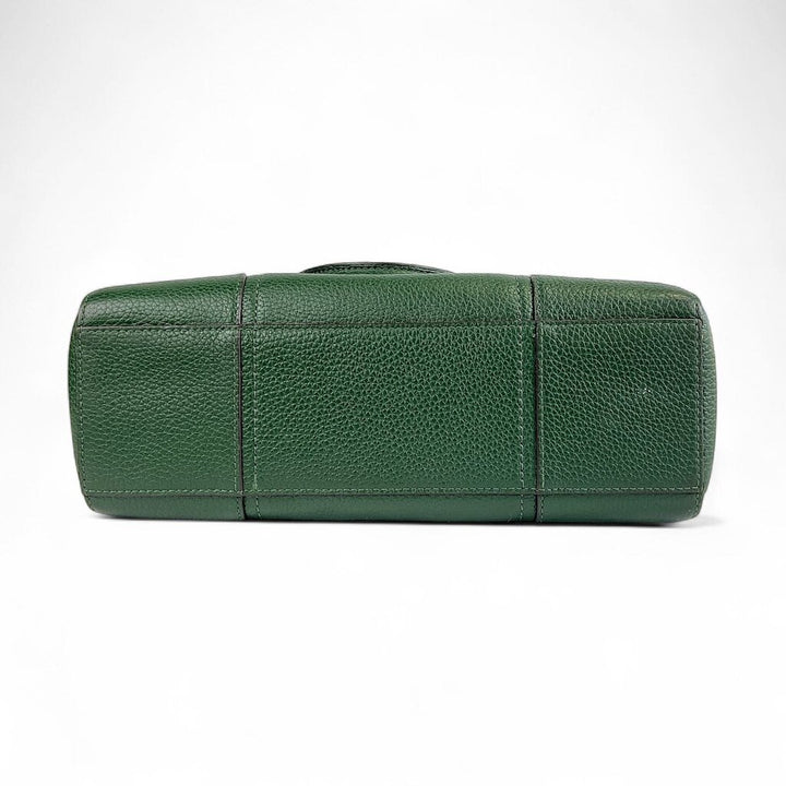 Leather Hattie Satchel Bowling Bag