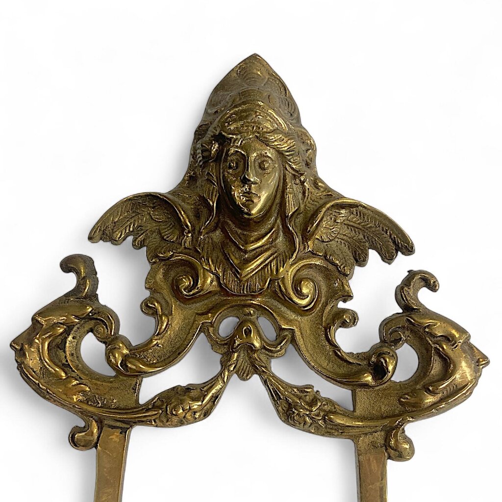 French Victorian Brass Easel