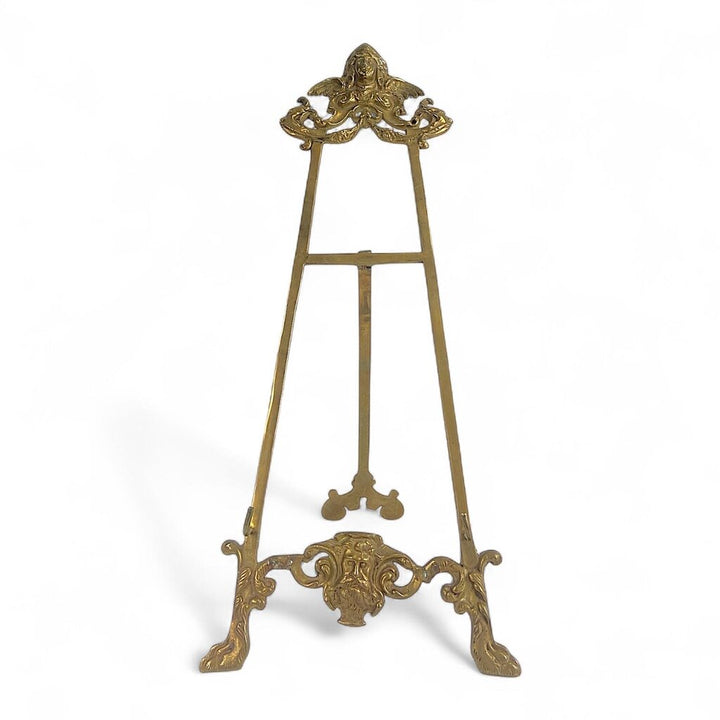 French Victorian Brass Easel