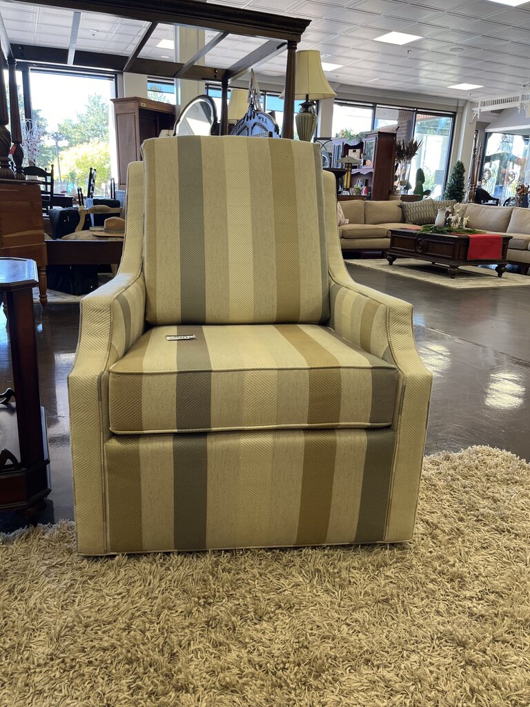 Orig Price $1800 - Striped Accent Chair