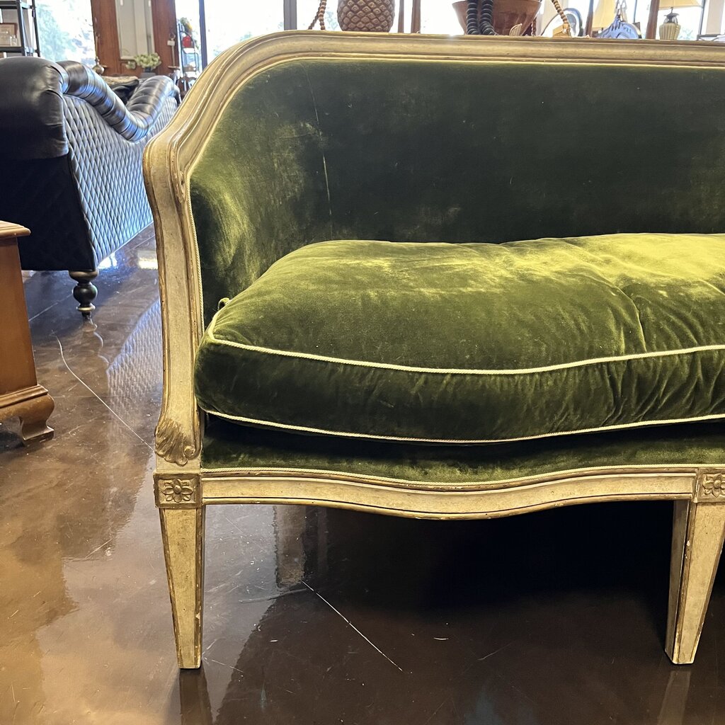 Orig Price $15000 - Velvet Settee