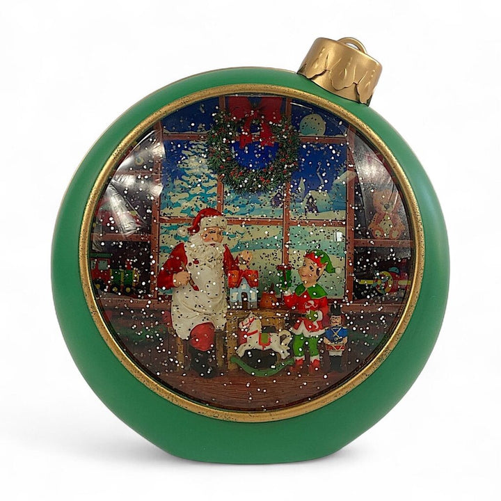 Light-up Ornament Snow Globe