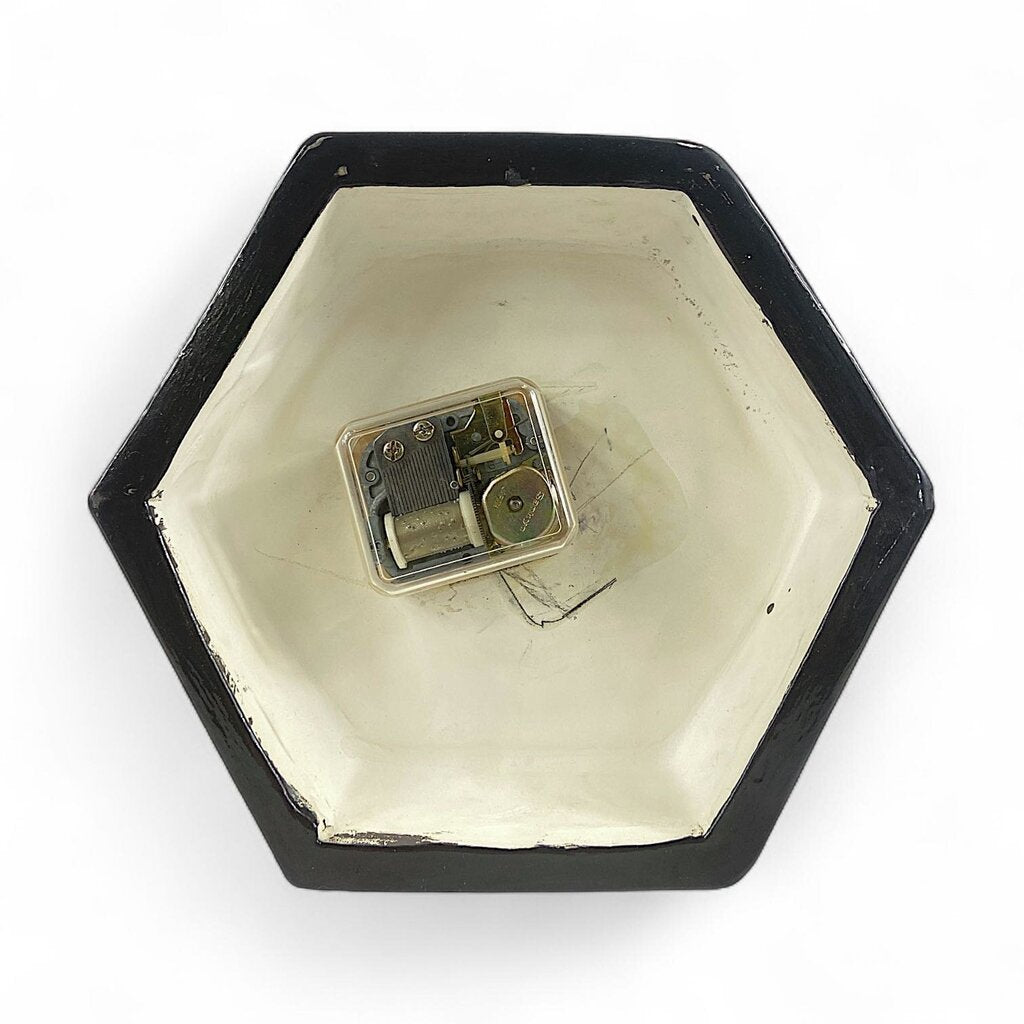 Winter Train Track Music Box