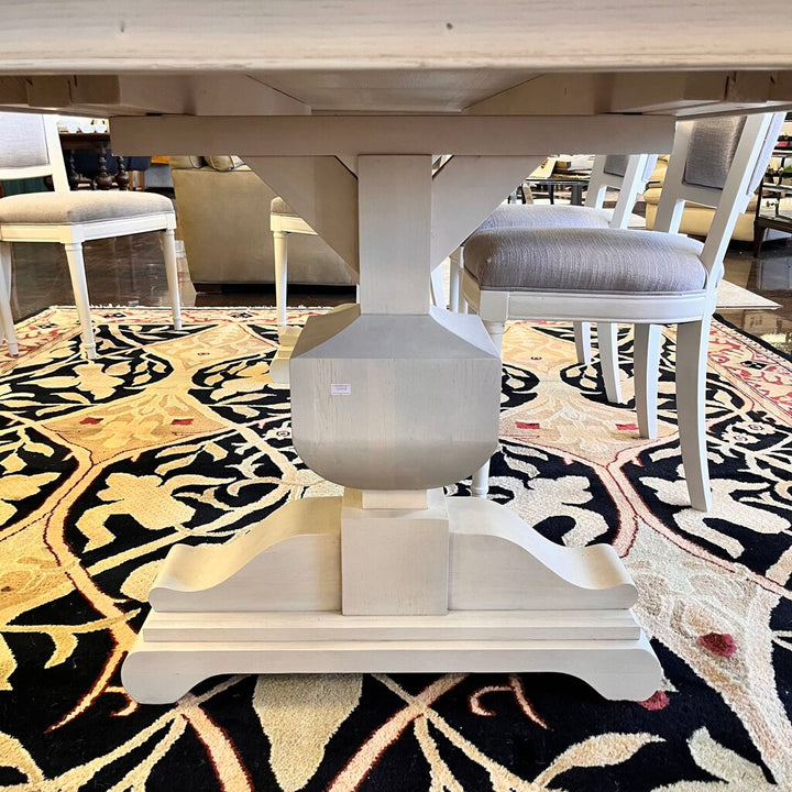 Orig Prce $8000 - Dining Table w/ 8 Chairs & 2 Leaves