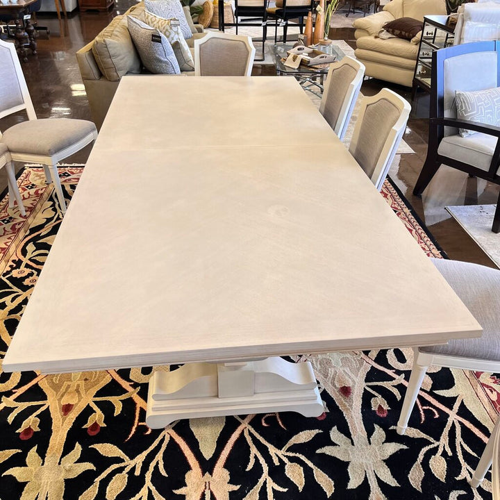 Orig Prce $8000 - Dining Table w/ 8 Chairs & 2 Leaves
