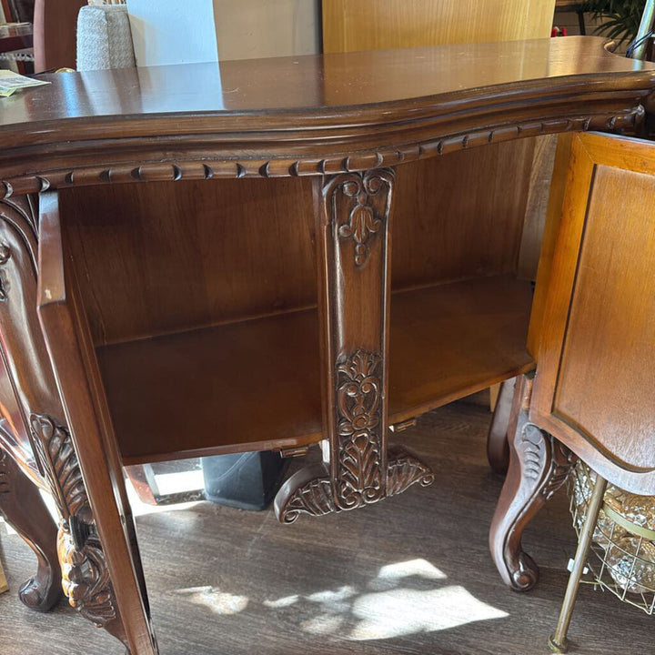 French Louis XV Style Carved Wooden Cabinet