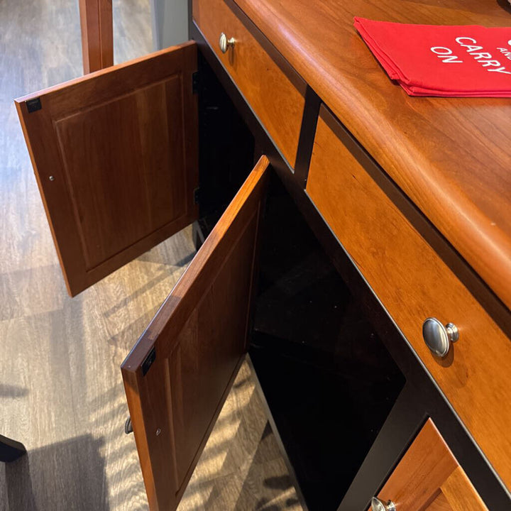 Orig Price $5998 - Two-tone Cabinet with Hutch