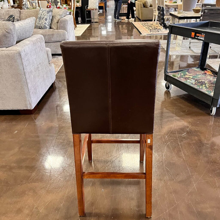 Orig Price $400 - Leather Bar Stool